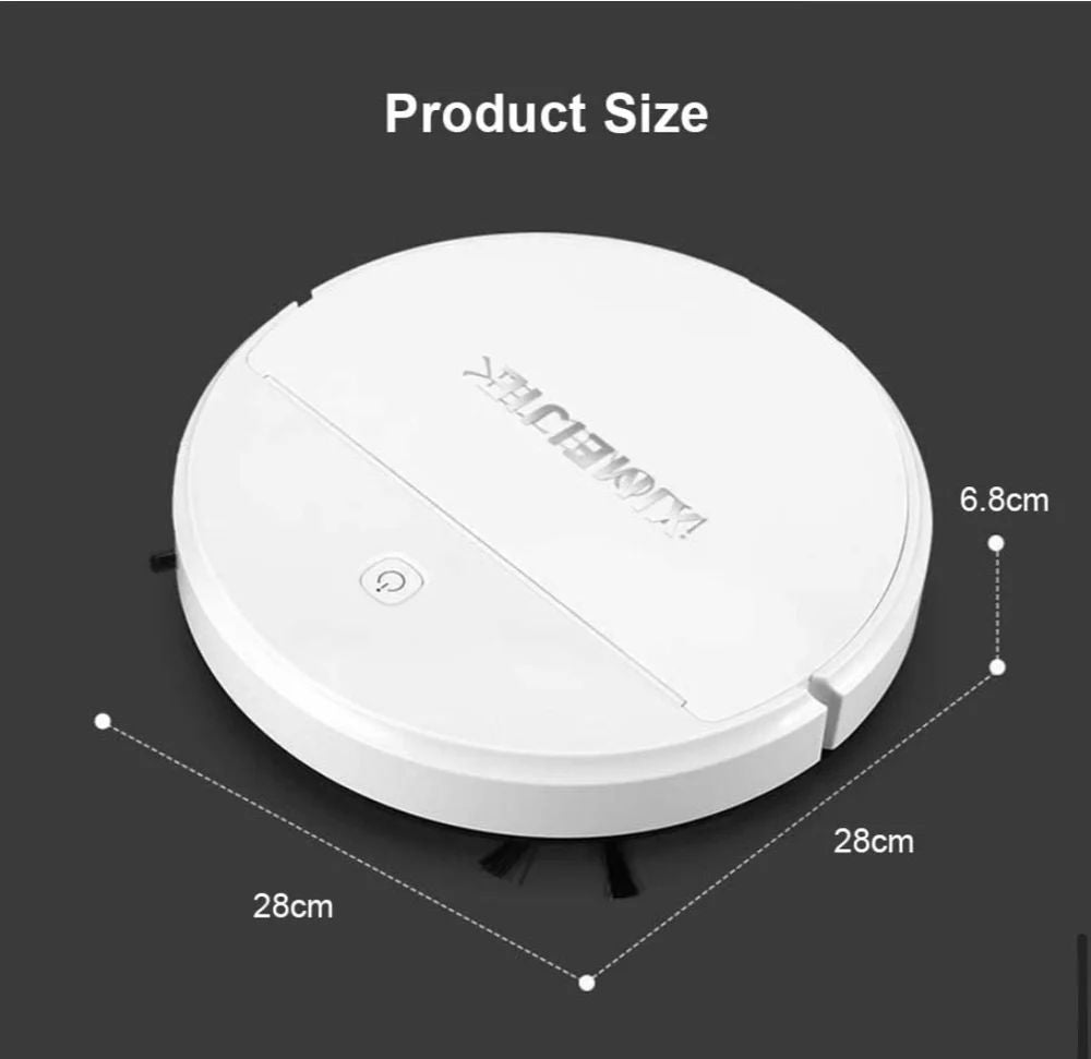 Robotic 2-in-1 Vacuum & Automatic MoppingCleans your floors with powerful suction and an automatic mopping system.