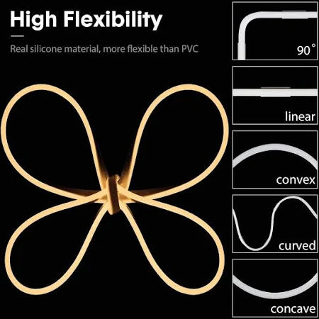 5 Meter neon Light Strip | Waterproof led Strip Lights, Flexible neon Lights for Decoration