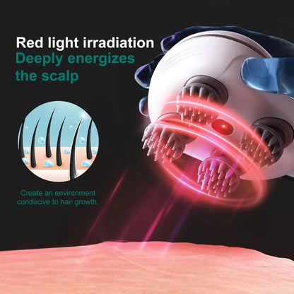 Rechargeable Waterproof Scalp Massager™ – Relax, Refresh & Rejuvenate