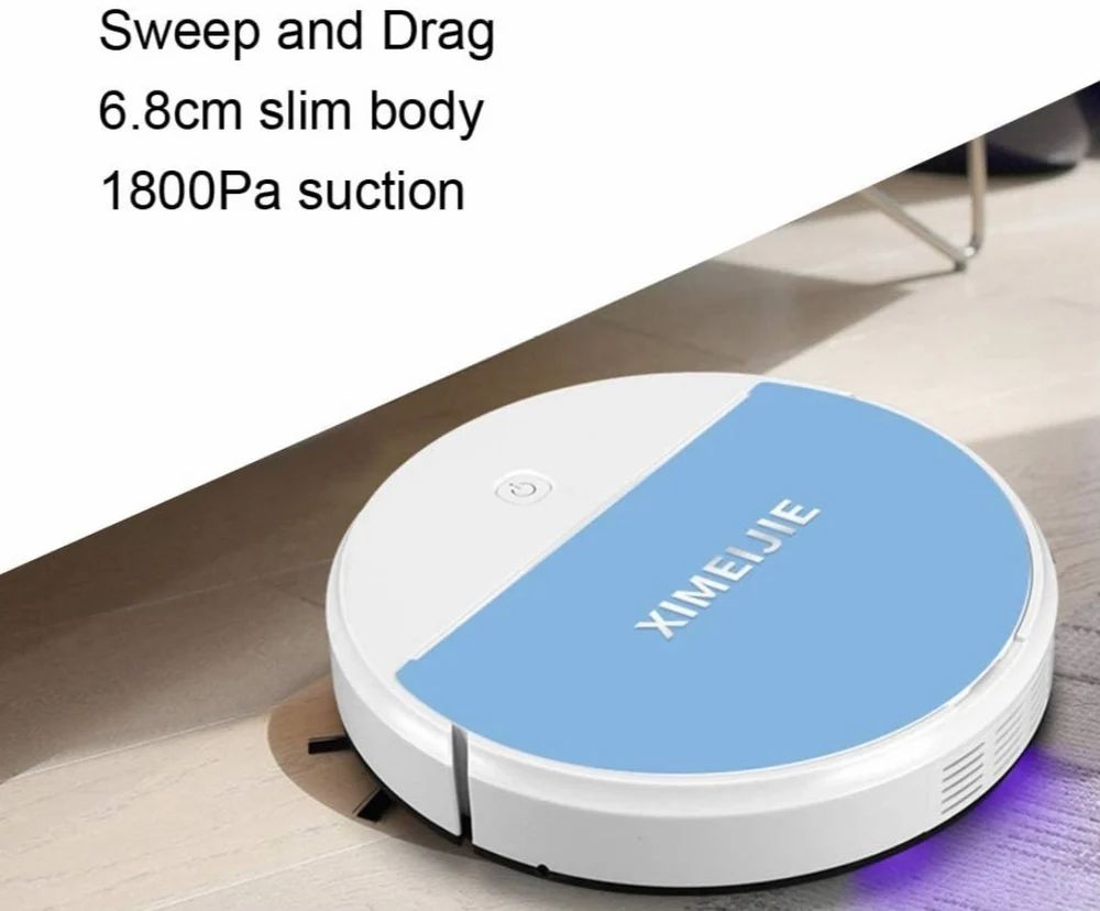 Robotic 2-in-1 Vacuum & Automatic MoppingCleans your floors with powerful suction and an automatic mopping system.