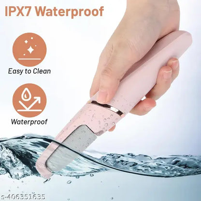 Electronic Pedicure Tool Cordless Rechargeable Callus Dead Skin Remover Polishing Wand with 2 Roller Heads